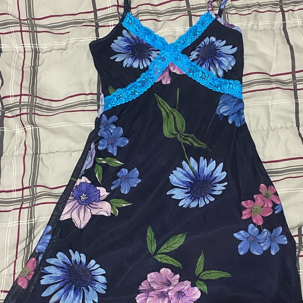 Mesh slip dress